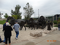 2015 Reunion Omaha Sculpture Park Tour - Photo by Larry Conner